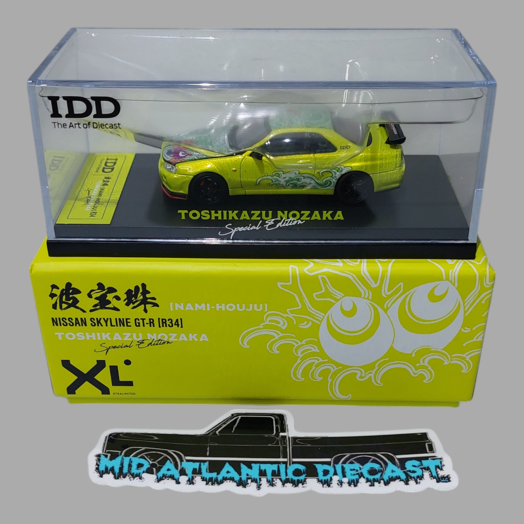IDD x IDE Collaboration Car 2024 Nissan Skyline GT-R R34 Nami