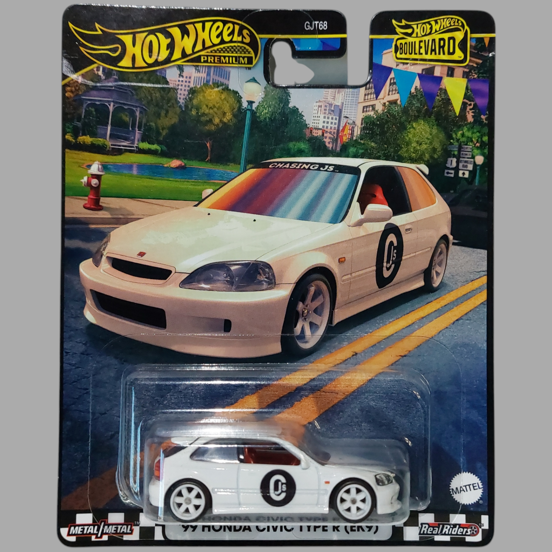 Hot Wheels 2024 Premium Boulevard '99 Honda Civic Type R (EK9