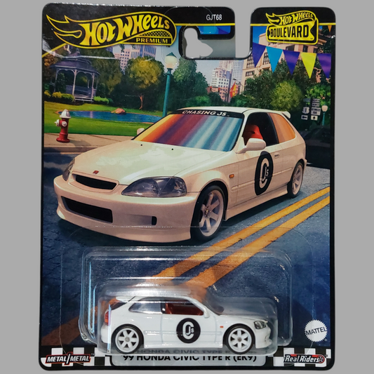 Hot Wheels 2024 Premium Boulevard '99 Honda Civic Type R (EK9)