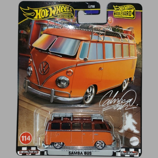 Hot Wheels 2024 PREMIUM Boulevard 1967 Volkswagen Samba Bus