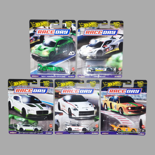 Hot Wheels Car Culture 2024 D case “Race Day” Full Set of 5