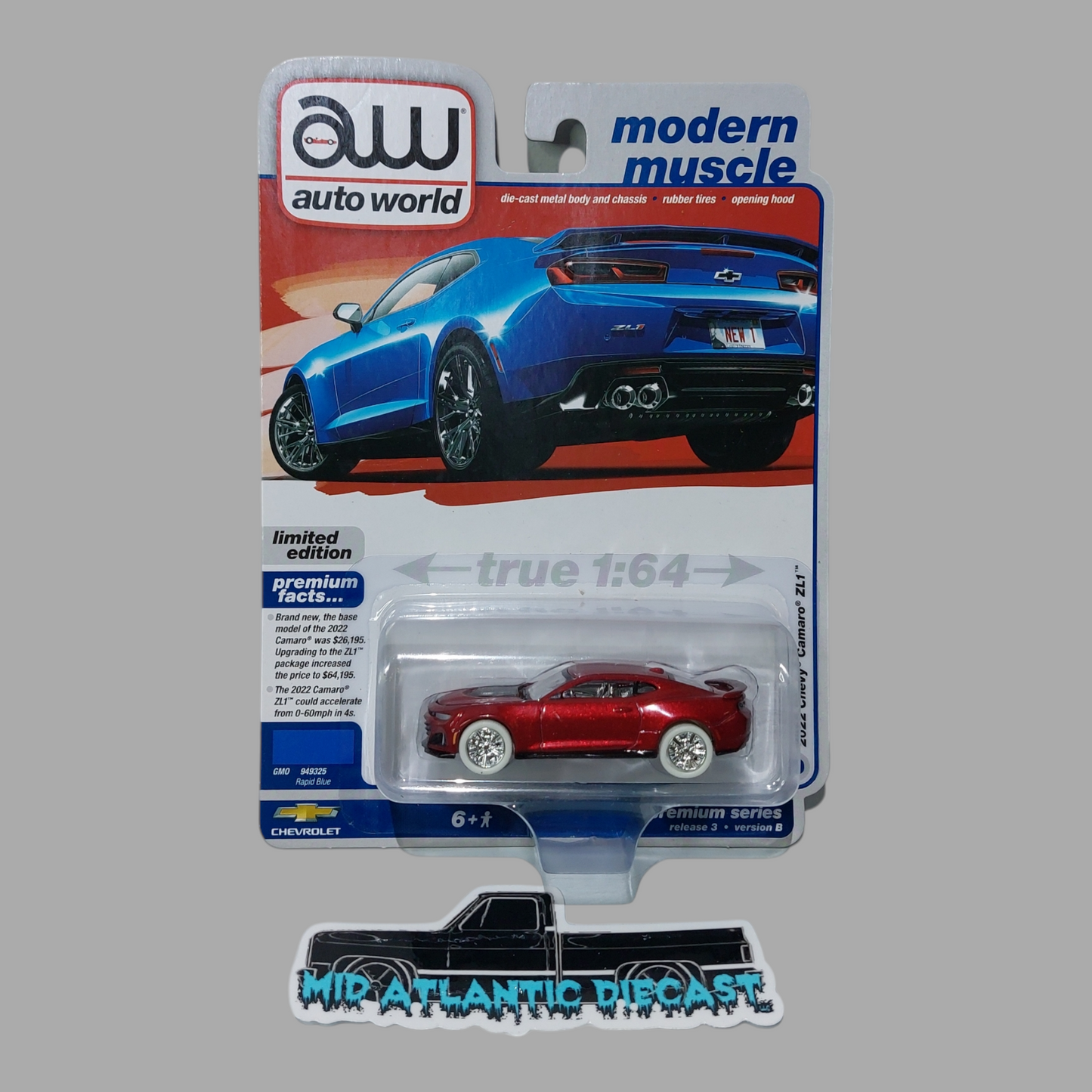 Chevrolet Camaro ZL1 Ultra Rojo 2022 de Auto World