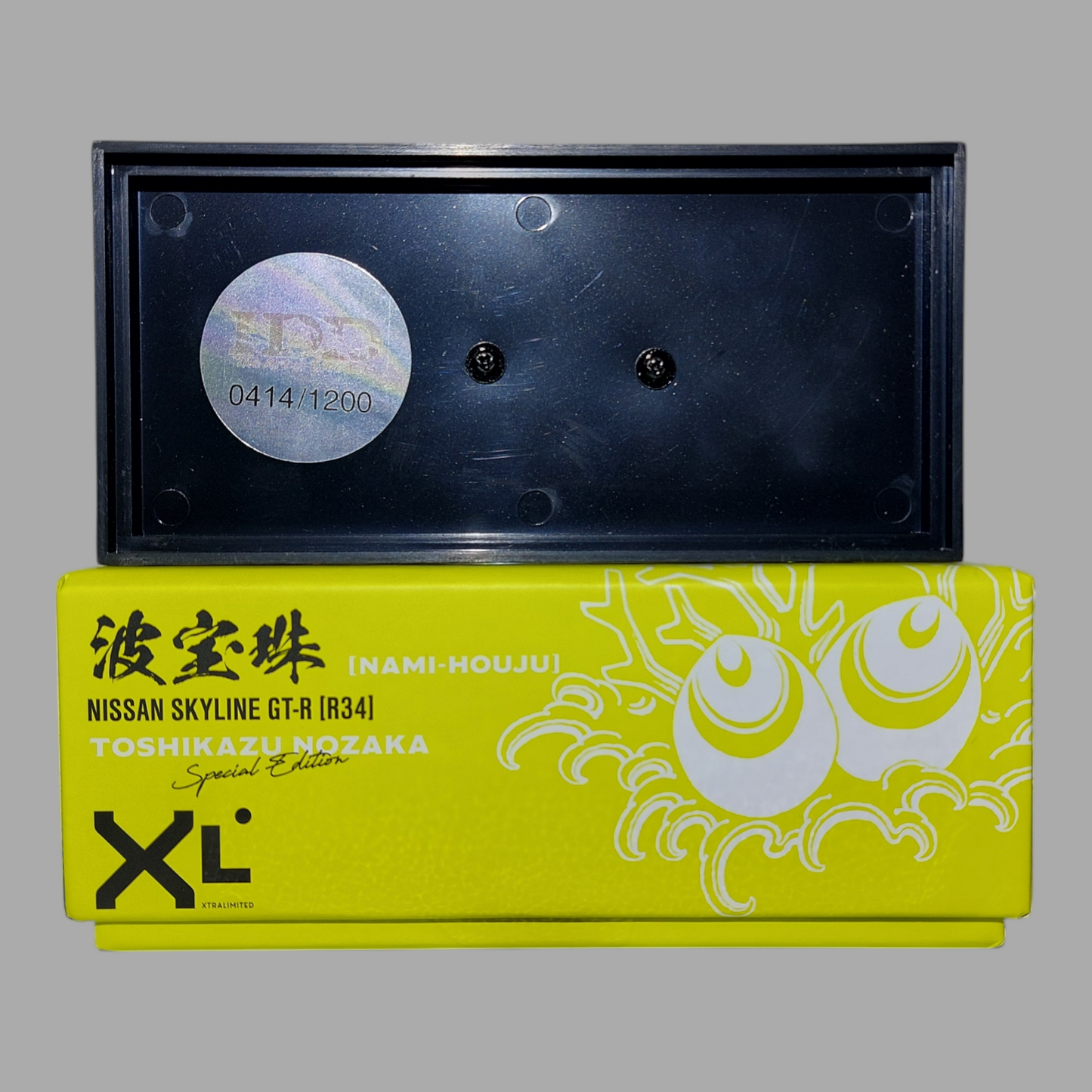 IDD x IDE Collaboration Car 2024 Nissan Skyline GT-R R34 Nami Houju Toshikazu XXXX/1200 Made