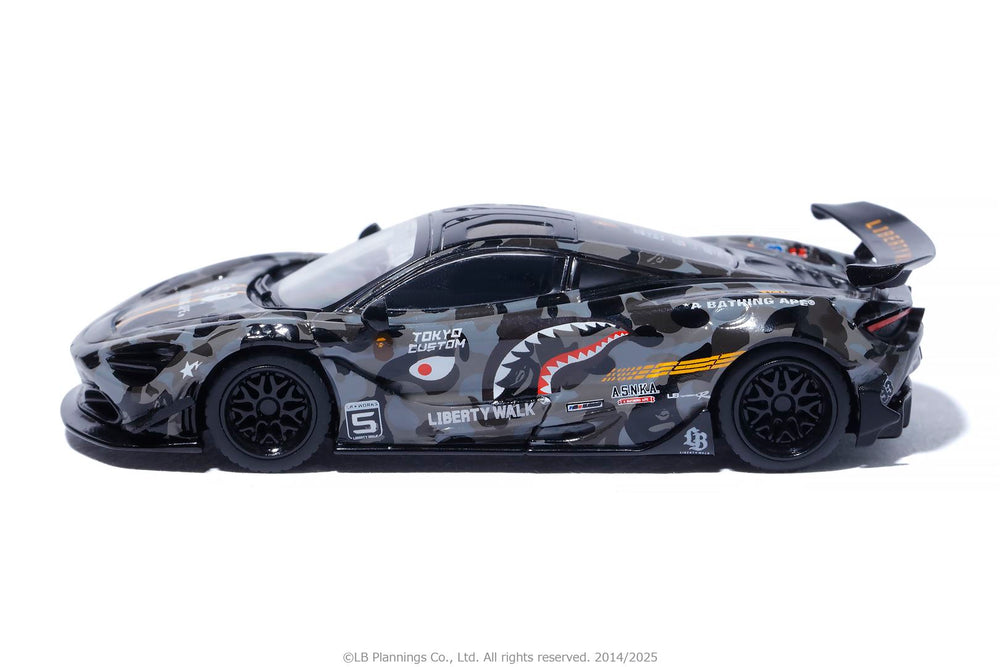 TSM Mini GT #829 McLaren 720S LB Works LBWK A BATHING APE