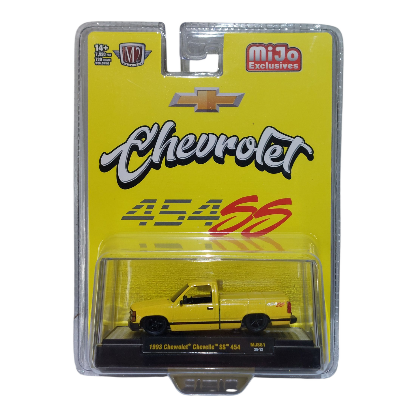 M2 Machines 1:64 Mijo Exclusive 1993 Chevrolet 454 SS Silverado 31500-MJS81
