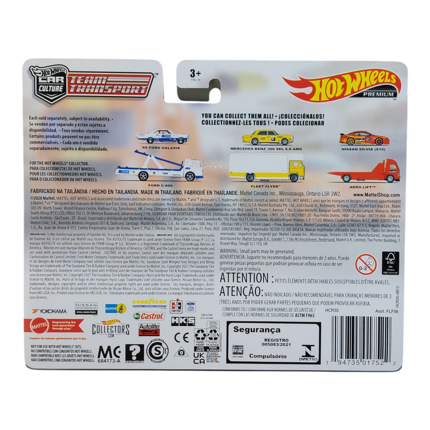 Hot Wheels Car Culture Nissan Sylvia S15 Aero Lift