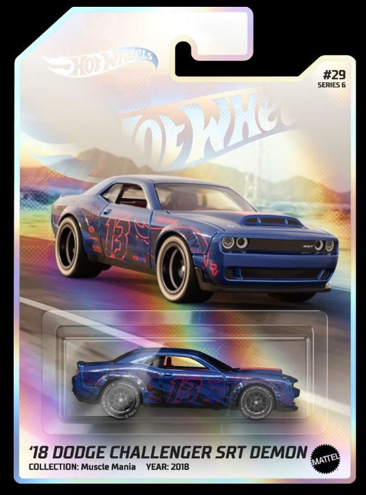 Hot Wheels NFTG Series 6 '18 Dodge Challenger SRT Demon Factory Sealed HWNFTG