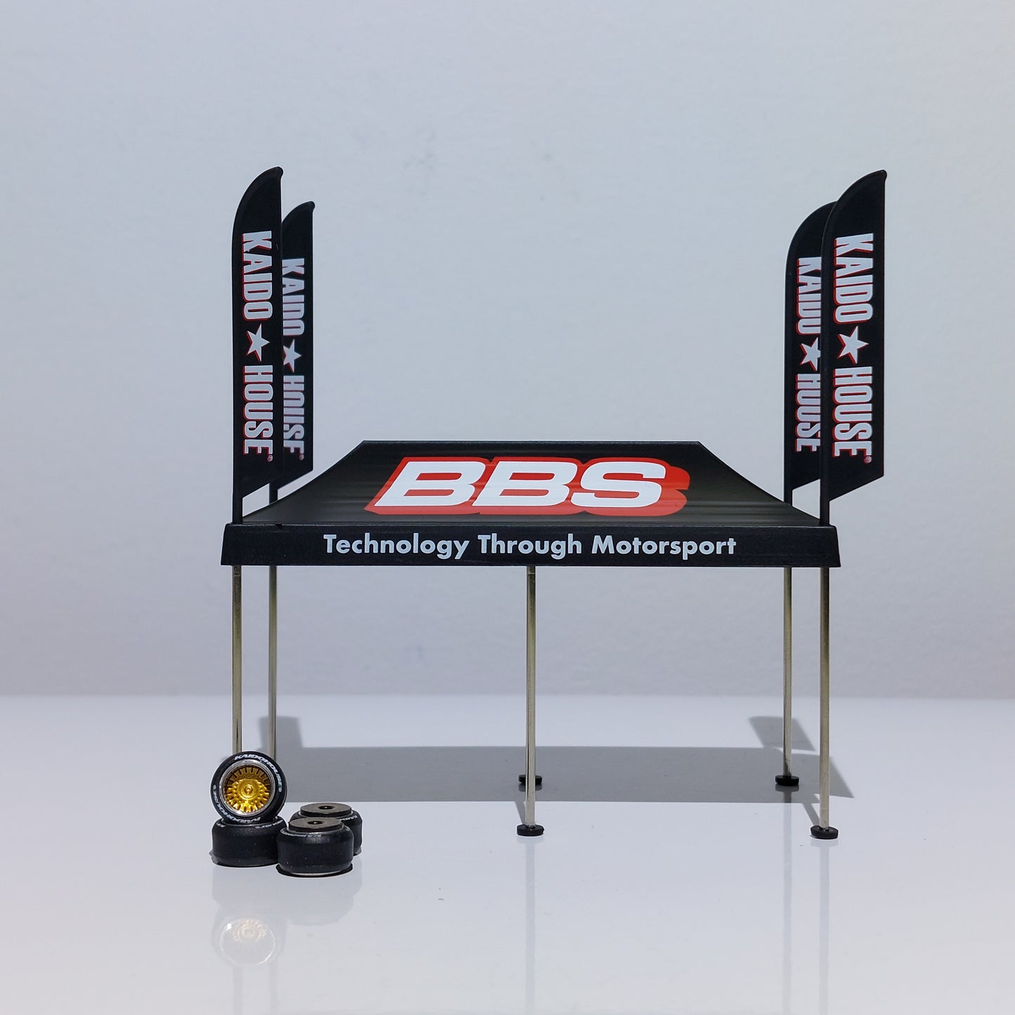 Kaido House x Mini GT BBS Tent V1 1:64 Scale New Sealed In Box KHMG199