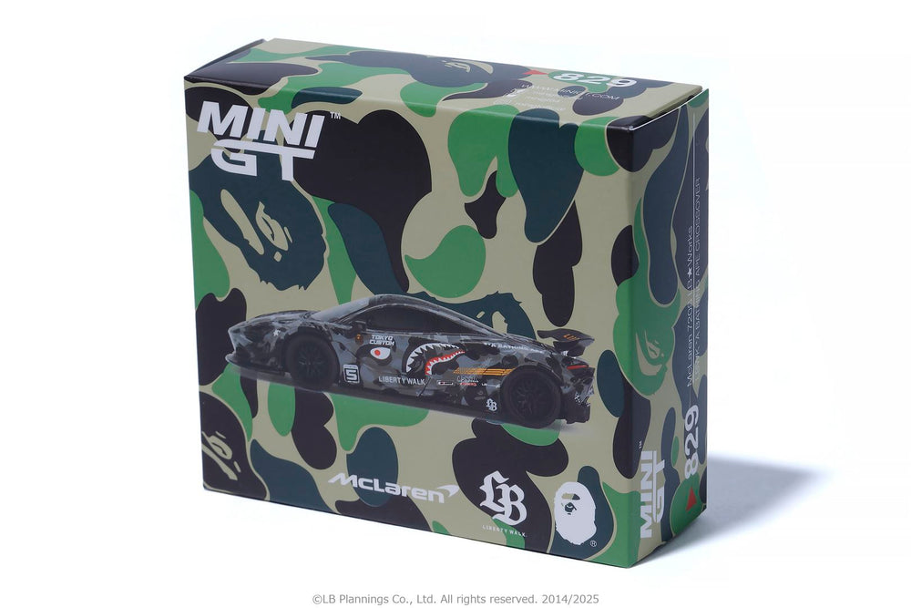 TSM Mini GT #829 McLaren 720S LB Works LBWK A BATHING APE CROSSOVER MGT00829