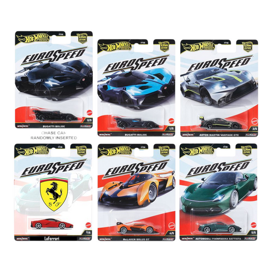 (Preorder) Hot Wheels 2025 Car Culture HW Euro Speed Case L Factory Sealed Case FPY86-961L