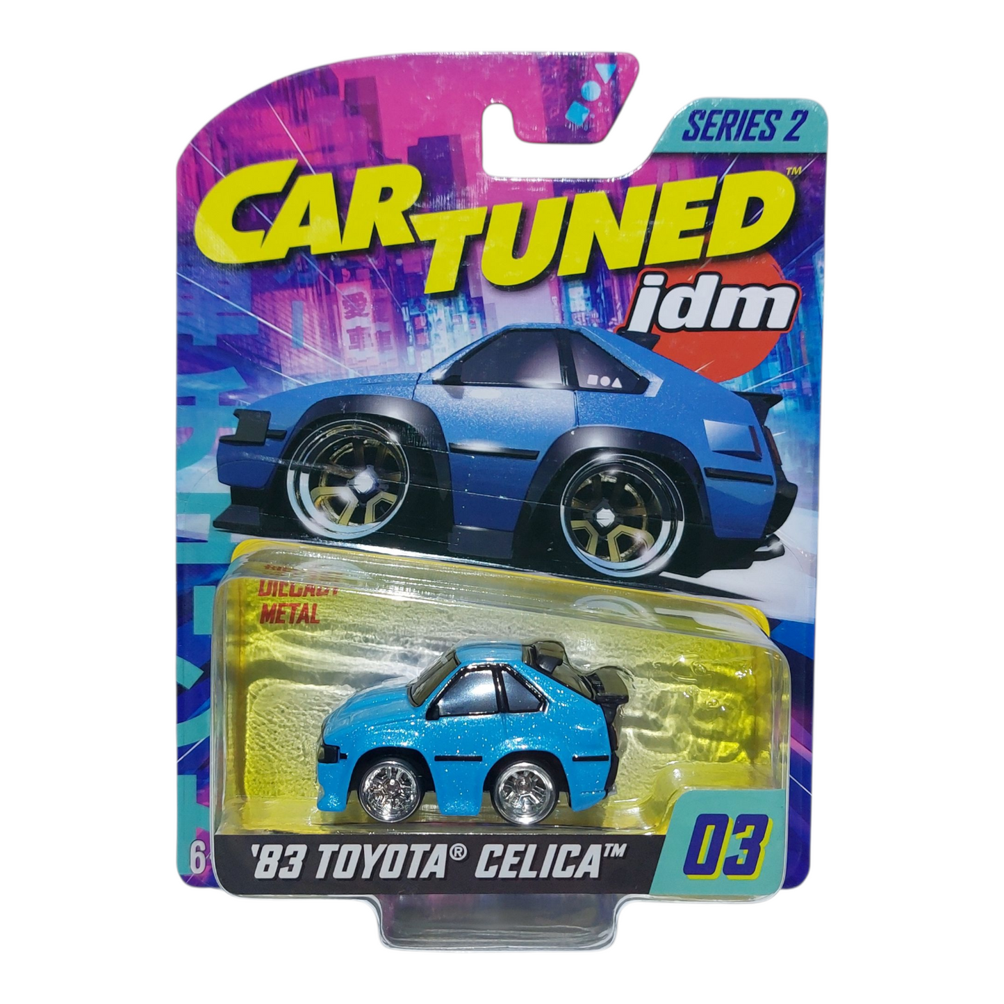 CarTuned JDM Tuners Series 2 Sealed Case Assortment of 8 Diecast Cars | Mid Atlantic Diecast