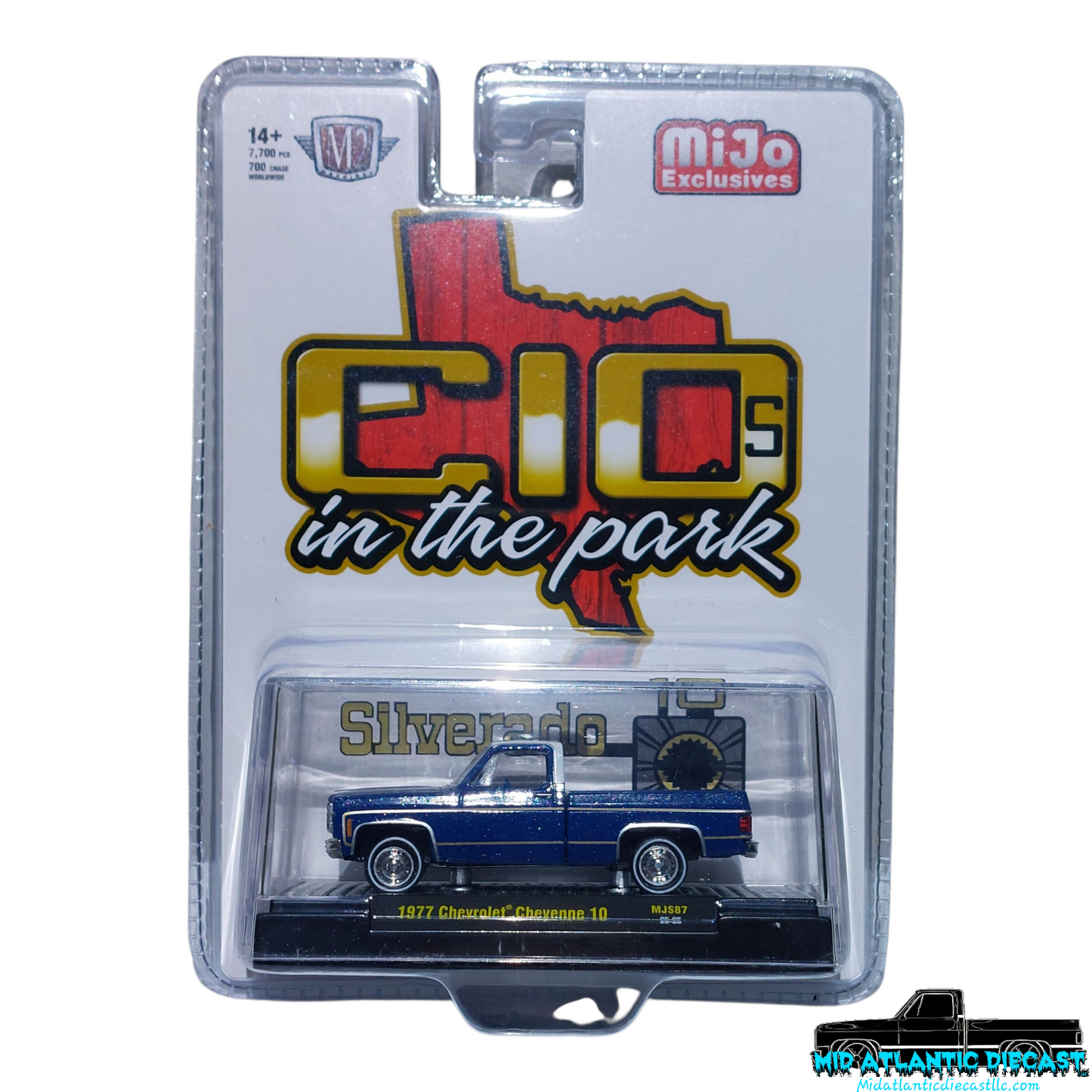 M2 Machines 1:64 1977 Chevrolet Cheyenne 10 C10s In The Park MiJo Exclusives Limited Edition 31500-MJS87 *Free Shipping*