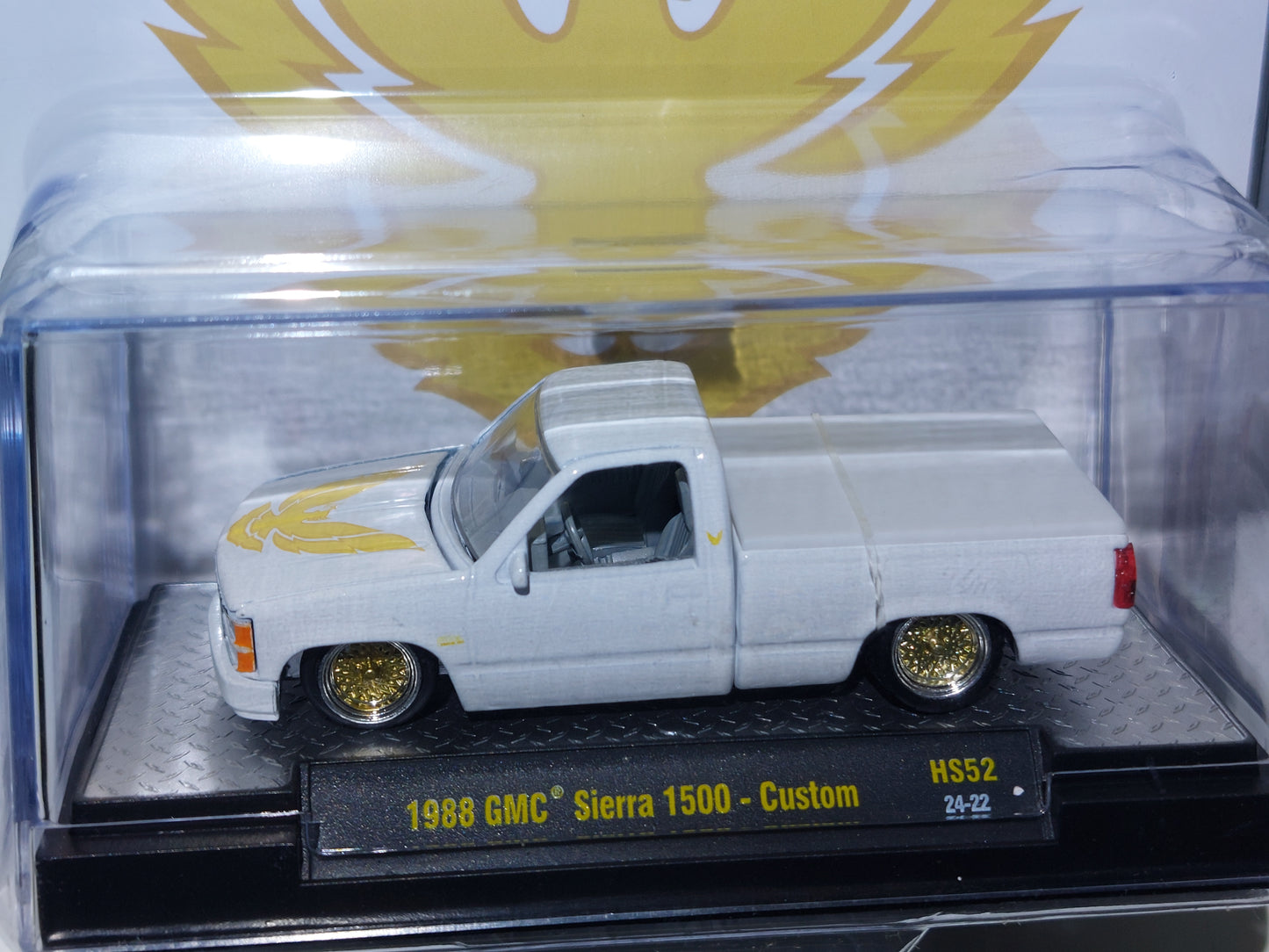 GMC Sierra 1500 Custom 1988, escala 1:64, exclusiva para aficionados, M2 Machines, 31500-HS52 *Envío gratuito*